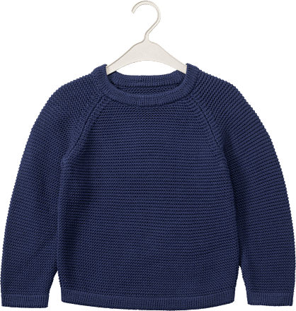 Pullover aus Strick, blau, Gr. 110 ALANA