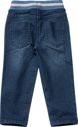Jeans mit geradem Schnitt & Rippbund, blau, Gr. 92 ALANA