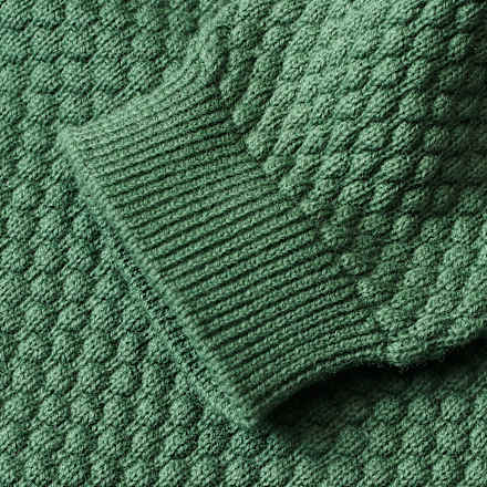 Pullover aus Strick, grün, Gr. 98 ALANA