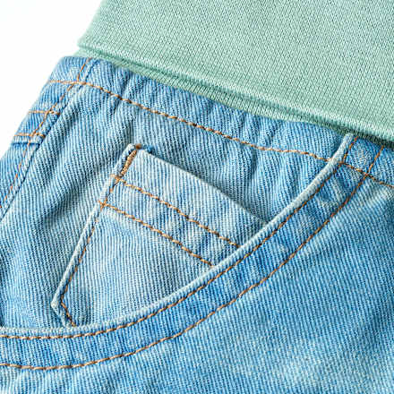 Jeans mit weitem Schnitt, blau, Gr. 74 ALANA