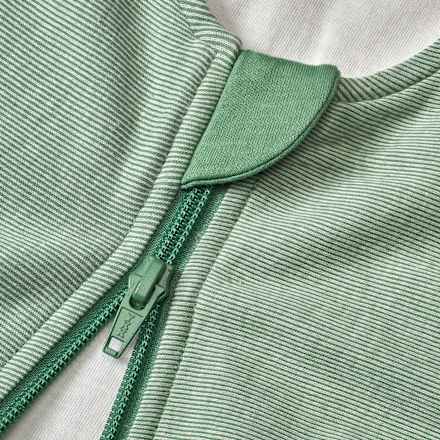 Schlafsack 2 TOG mit Dino-Applikation, grün, 90 cm ALANA