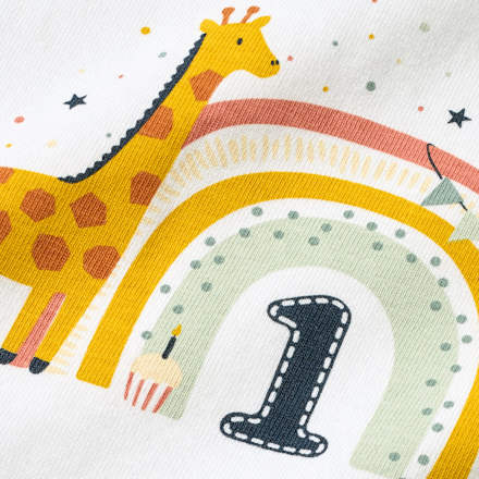 Geburtstags T-Shirt 1 Jahr, weiß, Gr. 86 ALANA