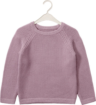Pullover aus Strick, rosa, Gr. 128 ALANA