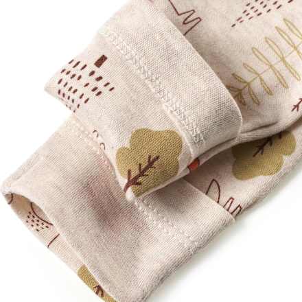 Schlafanzug mit Tier-Muster, beige, Gr. 42/44 ALANA