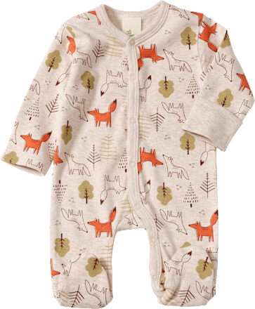 Schlafanzug mit Tier-Muster, beige, Gr. 42/44 ALANA