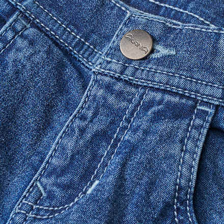 Jeans mit schmalem Schnitt & Nieten, blau, Gr. 98 ALANA