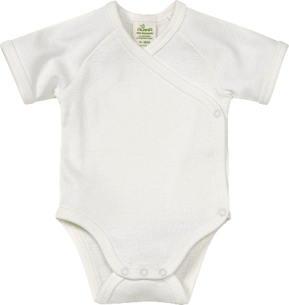 Wickelbody, weiß, Gr. 50/56 ALANA