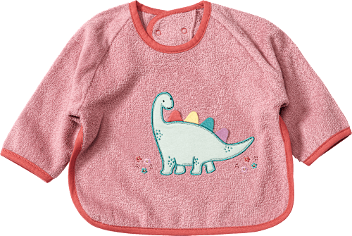 Ärmellätzchen & Dinosaurier-Motiv, rosa ALANA
