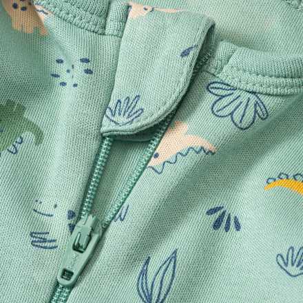 Schlafanzug mit Dino-Muster, grün, Gr. 62/68 ALANA