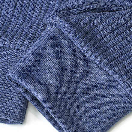 Schlafanzug mit Ripp-Struktur, blau, Gr. 74 ALANA