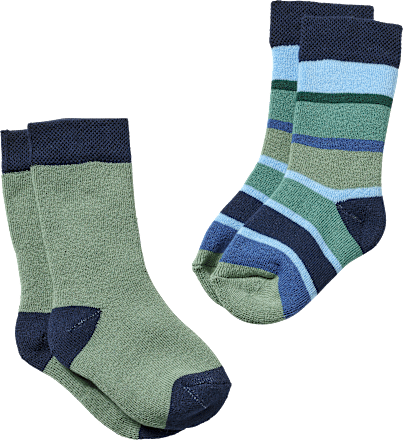 Thermosocken, blau & grün, Gr. 27/29 PUSBLU