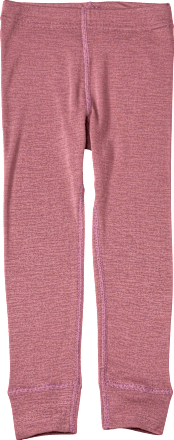 Unterhose lang aus Bio-Wolle und Seide, rosé, Gr. 110/116 ALANA