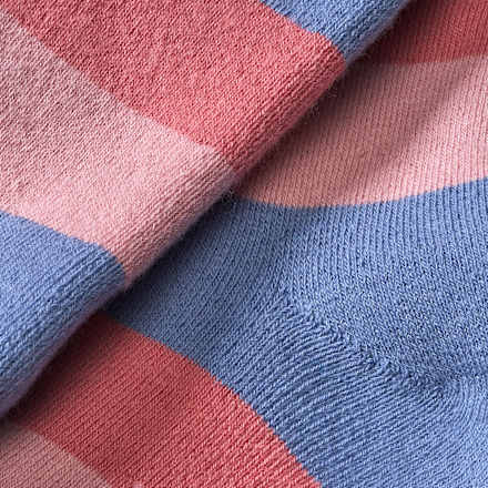 Thermostrumpfhose mit Ringel-Muster, rosa & lila, Gr. 98/104 ALANA