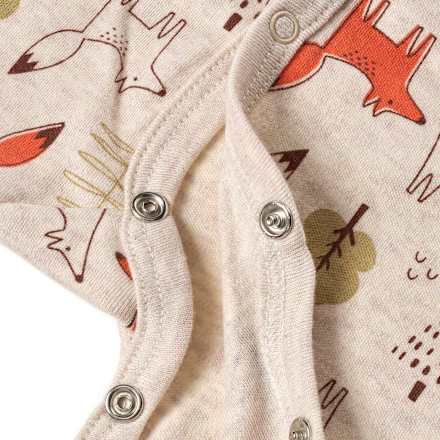 Schlafanzug mit Tier-Muster, beige, Gr. 42/44 ALANA