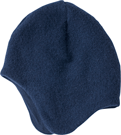 Mütze mit Bio-Wolle, blau, Gr.52/53 ALANA