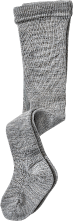 Strumpfhose aus Bio-Schurwolle, grau, Gr. 74/80 ALANA