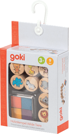 Stempelset mit 8 Tier-Motiven & Stempelkissen Gollnest & Kiesel