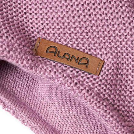 Mütze aus Strick, lila, Gr. 42/43 ALANA