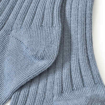 Strumpfhose mit Ripp-Struktur, blau, Gr. 110/116 ALANA