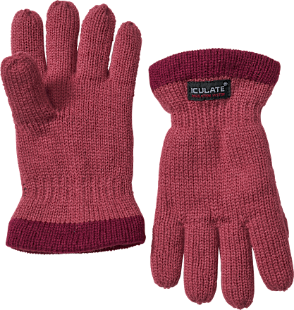 Handschuhe, beere, Gr. 4 PUSBLU