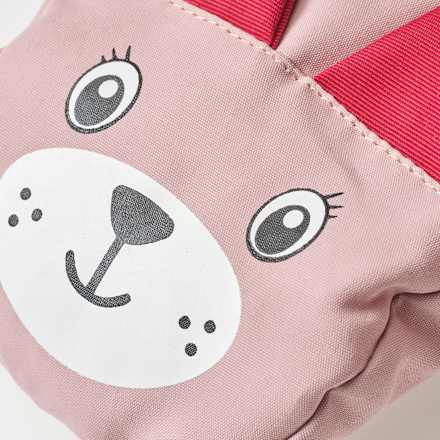 Handschuhe mit Katzen-Motiv, rosa, Gr. 3 PUSBLU