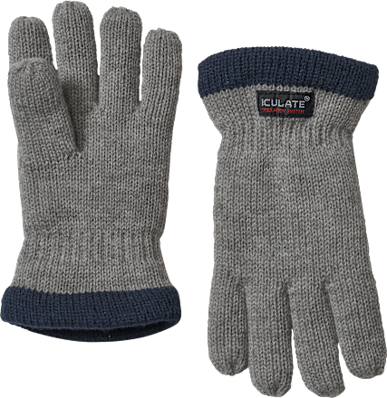 Handschuhe, grau, Gr. 4 PUSBLU