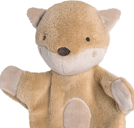 Handpuppe Fuchs, braun fehn