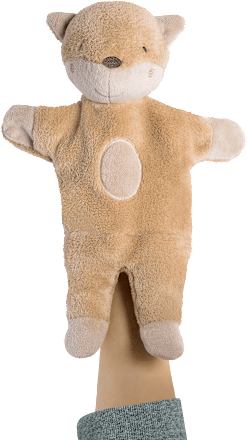 Handpuppe Fuchs, braun fehn