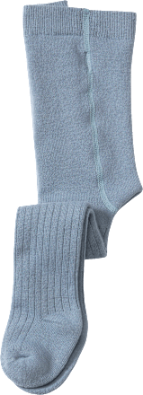 Thermostrumpfhose mit Ripp-Struktur, blau, Gr. 74/80 ALANA