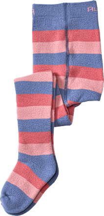 Thermostrumpfhose mit Ringel-Muster, rosa & lila, Gr. 98/104 ALANA