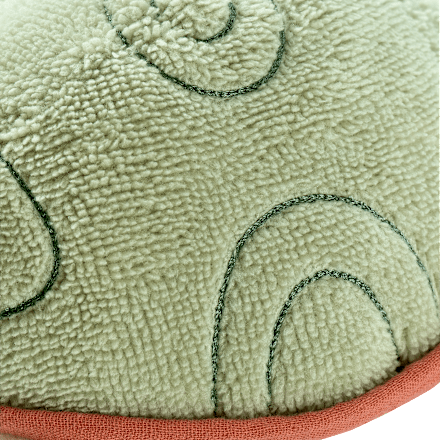 Spieltier Schildkröte, weiß & grün fehn