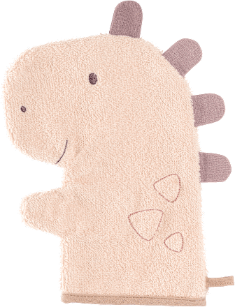 Waschhandschuh Dino, rosa fehn