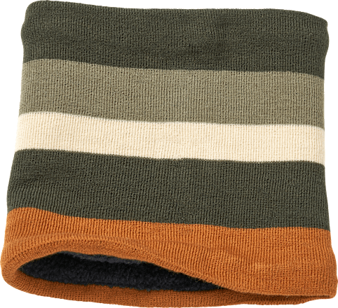 Loop Schal, blau & braun & grün PUSBLU