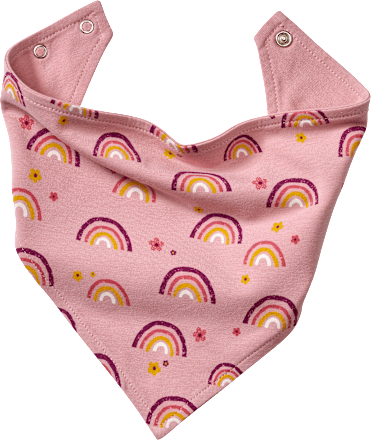 Halstuch Pro Climate mit Regenbogen-Muster, rosa ALANA