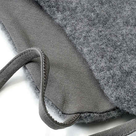 Mütze mit Bio-Wolle, grau, Gr. 52/53 ALANA