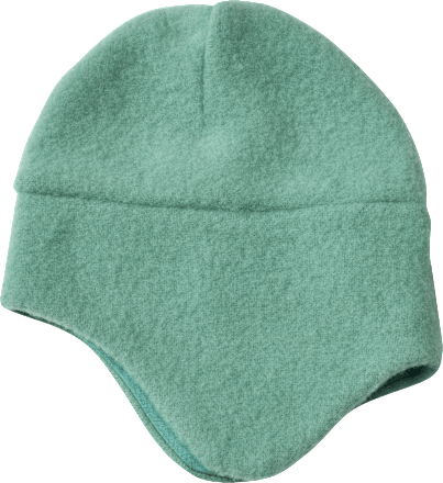 Mütze mit Bio-Wolle, grün, Gr. 48/49 ALANA