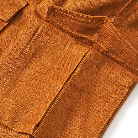 Hose mit Leinen und Taschen, braun, Gr. 110 ALANA