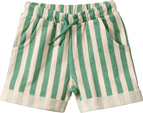 Shorts mit Streifen-Muster, grün, Gr. 98 ALANA