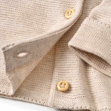 Strickjacke, beige, Gr. 62 ALANA