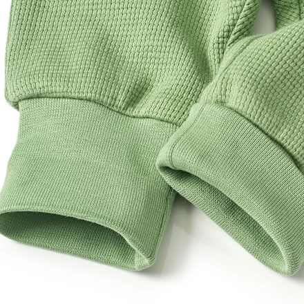 Set mit Mitwachsfunktion mit Wickelshirt & Hose, grün, Gr. 68 ALANA