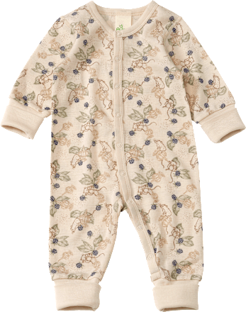 Schlafanzug aus Merinowolle, beige, Gr. 86/92 ALANA