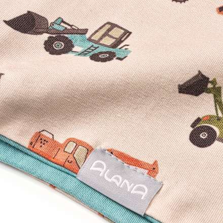 Loop Schal Pro Climate mit Traktor-Muster, beige ALANA