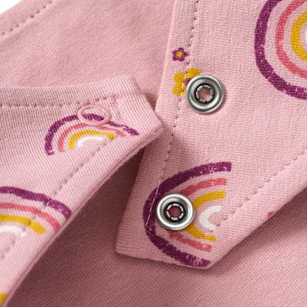 Halstuch Pro Climate mit Regenbogen-Muster, rosa ALANA