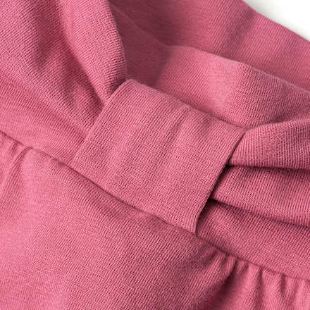 Jogginghose mit Schleifen-Detail, rosa, Gr. 68 ALANA