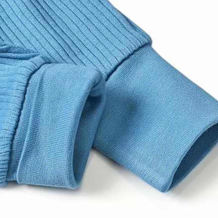 Set mit Mitwachsfunktion mit Wickelshirt & Hose, blau, Gr. 62 ALANA