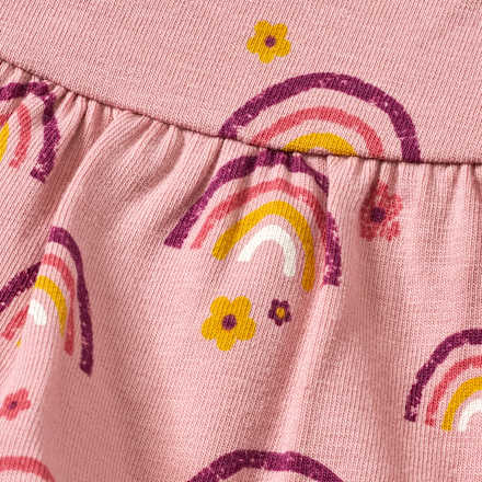 Tunika Pro Climate mit Regenbogen-Muster, rosa, Gr. 110 ALANA