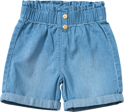 Shorts aus Jeans-Stoff & mit Holzknöpfen, blau, Gr. 116 ALANA
