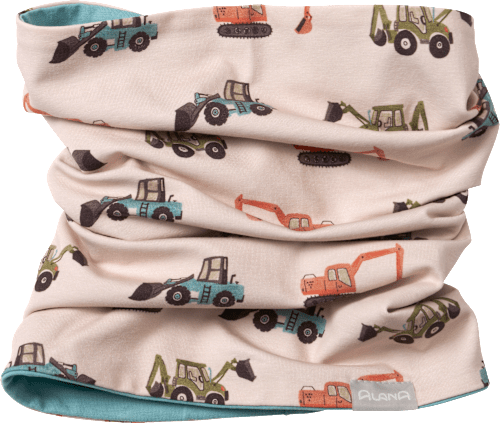 Loop Schal Pro Climate mit Traktor-Muster, beige ALANA