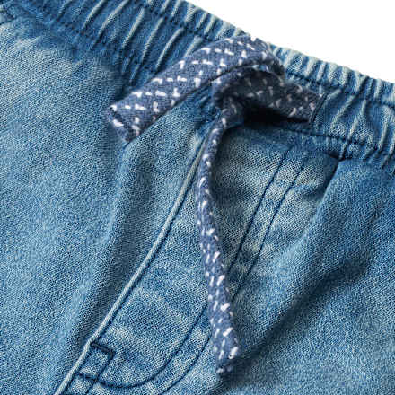 Shorts aus Jeans-Stoff & elastischem Bund, blau, Gr. 80 ALANA