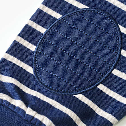 Sweatshirt mit Feuerwehrfahrzeug-Applikation, blau & weiß, Gr. 92 ALANA